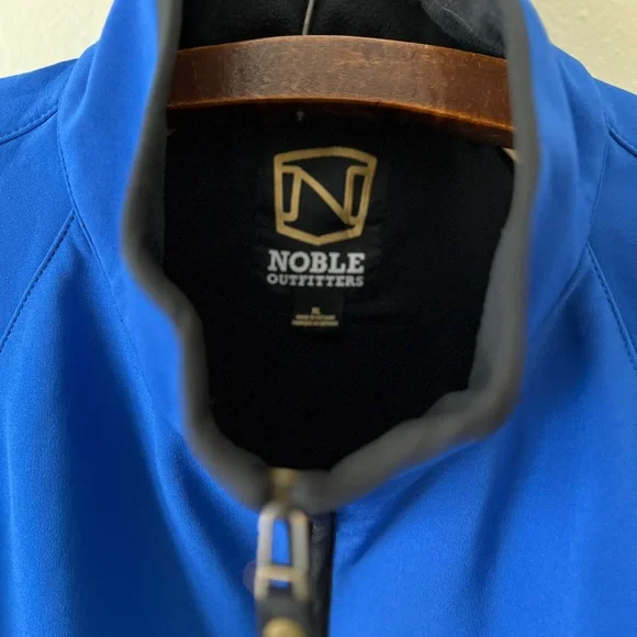 Noble Outfitters Equestrian Riding Jacket Dressage Trail Riding Royal Blue XL - Picture 6 of 15